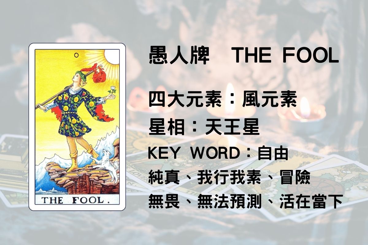 塔羅牌義, 塔羅牌義解析, 愚人牌, 塔羅解析_愚人
